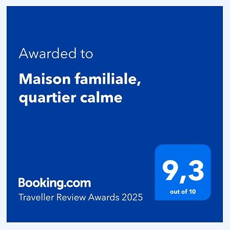 Maison Familiale, Quartier Calme Le Mans Zewnętrze zdjęcie